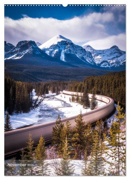 Produktbild: Die kanadischen Rockies (Wandkalender 2026 DIN A2 hoch), CALVENDO Monatskalender