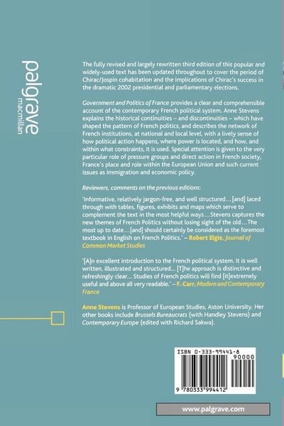 Produktbild: Government and Politics of France