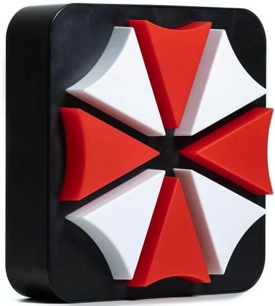 Offizielle Resident Evil Umbrella Corporation 3D Tischlampe / Wandleuchte