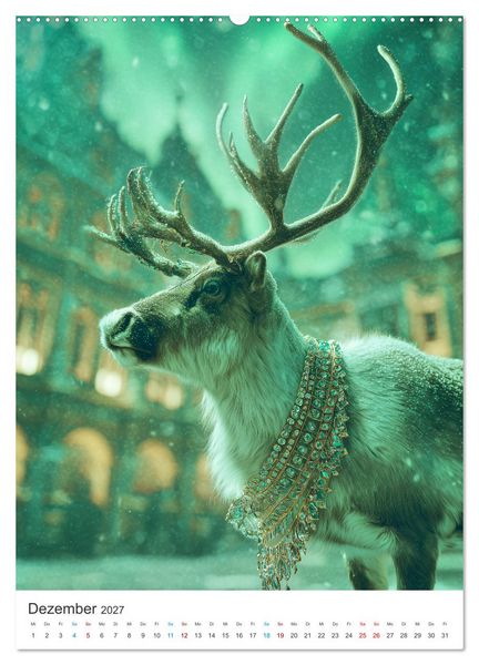 Produktbild: Tiere und Spa&szlig; (Wandkalender 2027 DIN A2 hoch), CALVENDO Monatskalender