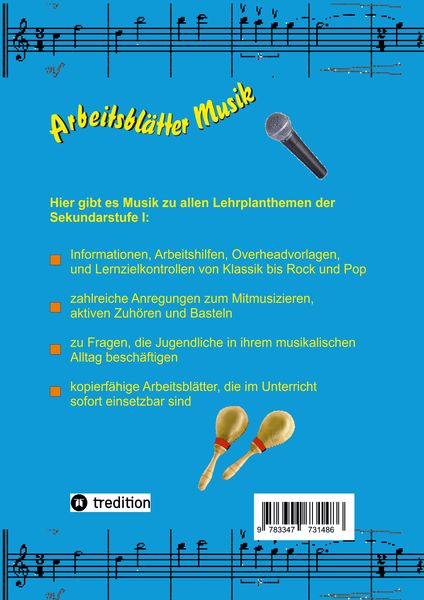 Produktbild: Arbeitsbl&auml;tter Musik