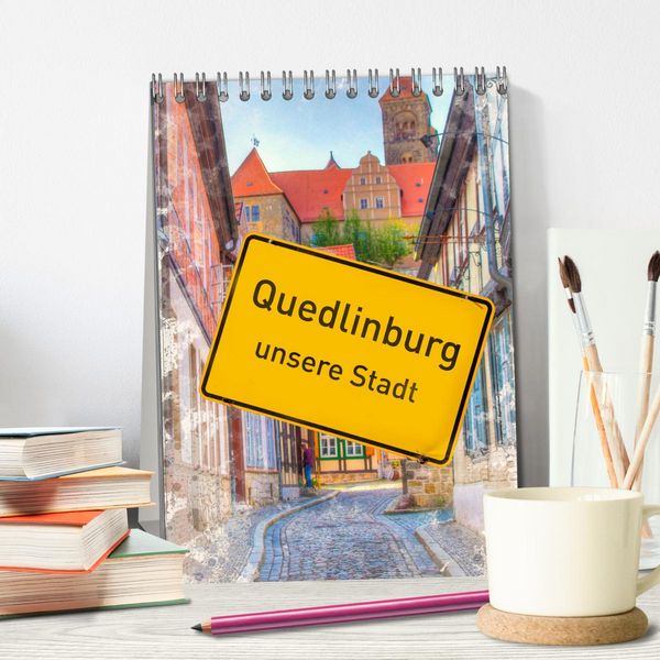 Produktbild: Quedlinburg - unsere Stadt (Tischkalender 2026 DIN A5 hoch), CALVENDO Monatskalender