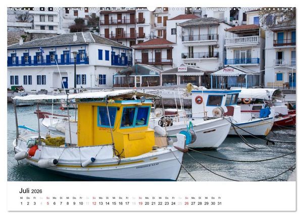 Produktbild: Al&oacute;nnisos, Ski&aacute;thos, Sk&oacute;pelos (Wandkalender 2026 DIN A2 quer), CALVENDO Monatskalender