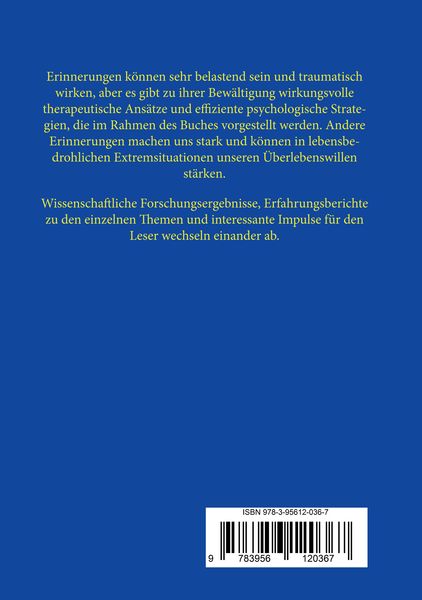 Produktbild: Erinnerungen helfen leben