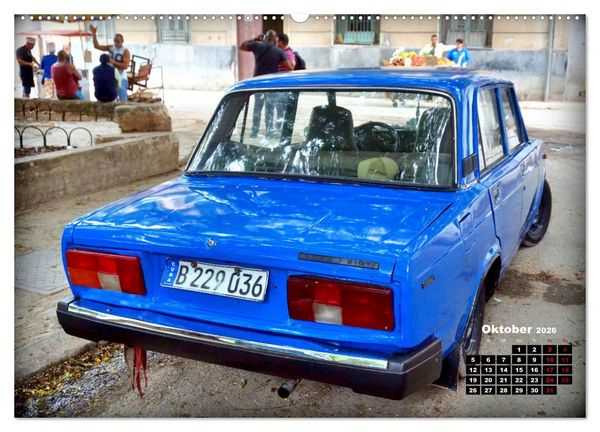 Produktbild: LADA-2107 - Die Auto-Ikone der UdSSR (Wandkalender 2026 DIN A2 quer), CALVENDO Monatskalender