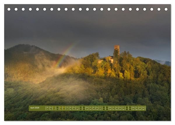 Produktbild: Magischer Pf&auml;lzer Wald (Tischkalender 2026 DIN A5 quer), CALVENDO Monatskalender