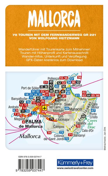 Produktbild: K&uuml;mmerly+Frey Wanderf&uuml;hrer Mallorca