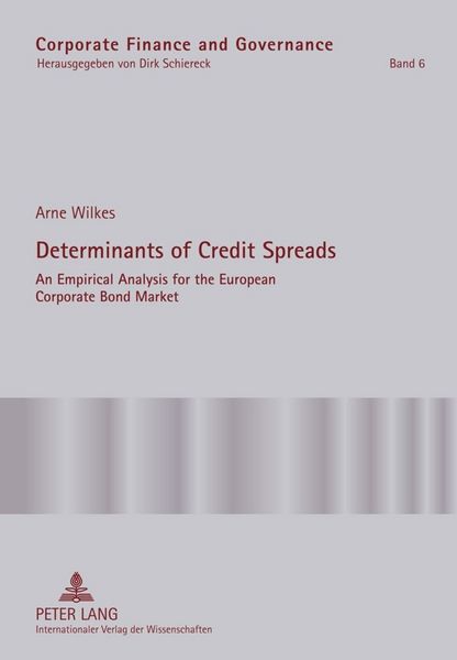 Produktbild: Determinants of Credit Spreads