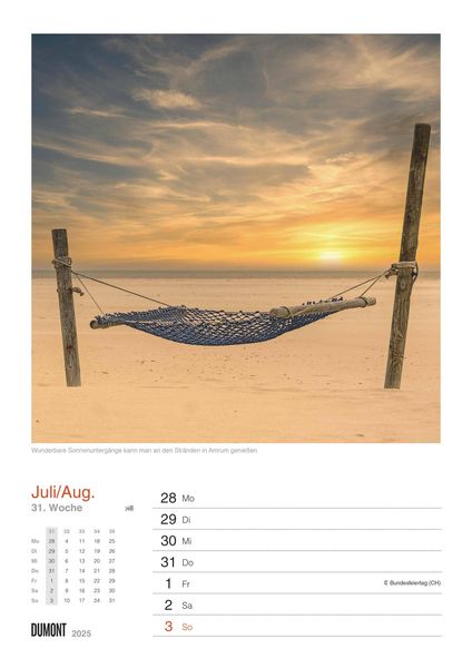 Produktbild: In Deutschland unterwegs Wochenkalender 2026 - Wandkalender - Format 21,0 x 29,7 cm