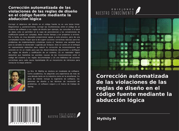 Produktbild: Correcci&oacute;n automatizada de las violaciones de las reglas de dise&ntilde;o en el c&oacute;digo fuente mediante la abducci&oacute;n l&oacute;gica