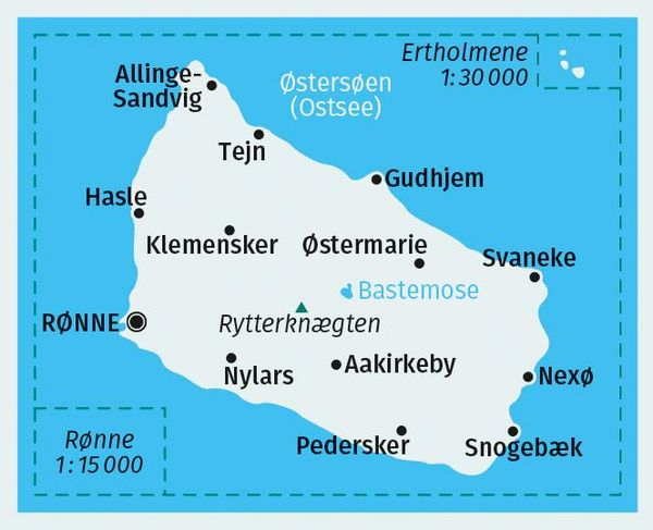 Produktbild: KOMPASS Wanderkarte 236 Bornholm 1:50.000