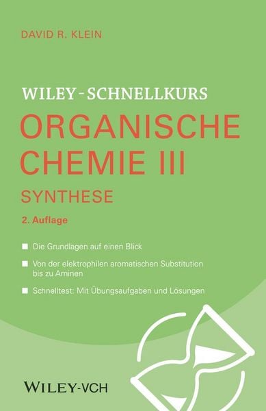 Produktbild: Wiley-Schnellkurs Organische Chemie III Synthese