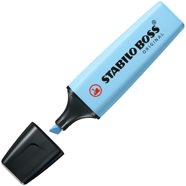 Produktbild: STABILO Textmarker -   BOSS ORIGINAL Pastel - Einzelstift - himmlisches Blau