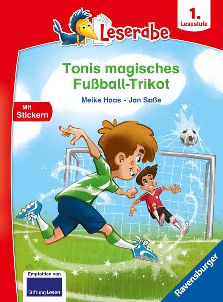 Produktbild: Leserabe 1. Lesestufe - Tonis magisches Fußball-Trikot