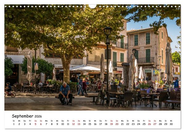 Produktbild: Die Schienen von Soller und Port de Soller (Wandkalender 2026 DIN A3 quer), CALVENDO Monatskalender