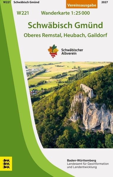 Produktbild: W221 Schw&auml;bisch Gm&uuml;nd - Oberes Remstal, Heubach, Gaildorf