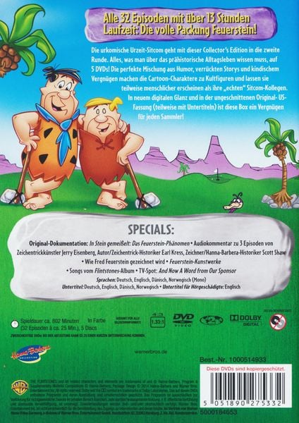Produktbild: Familie Feuerstein - Staffel 2 [CE] [5 DVDs]