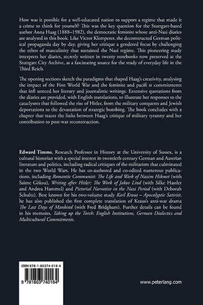 Anna Haag and her Secret Diary of the Second World War