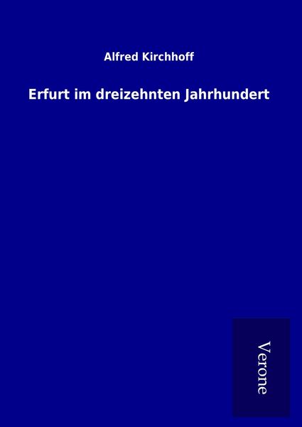 Produktbild: Erfurt im dreizehnten Jahrhundert