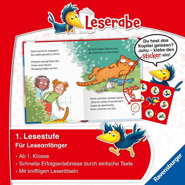 Produktbild: Leserabe 1. Lesestufe - Emmi und Nala im Tanz-Fieber