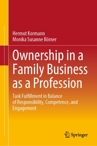 Produktbild: Ownership in a Family Business as a Profession