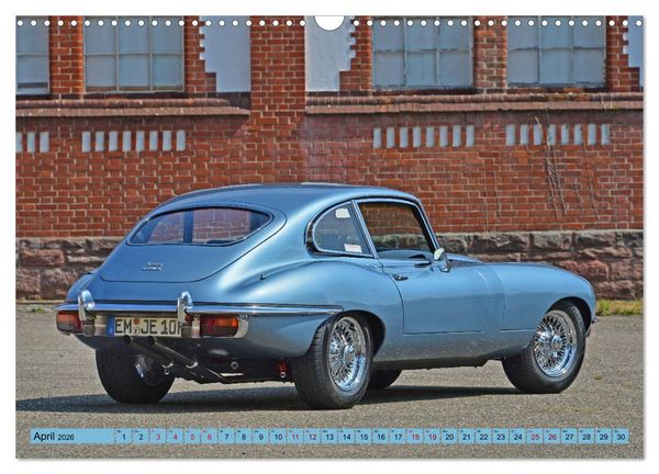 Produktbild: Jaguar E-Type - Die Raubkatze (Wandkalender 2026 DIN A3 quer), CALVENDO Monatskalender