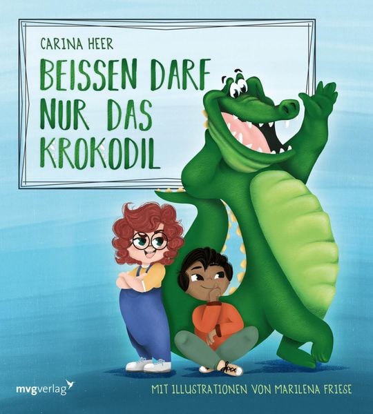 Produktbild: Bei&szlig;en darf nur das Krokodil &ndash; Pappbilderbuch