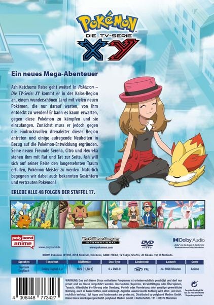 Produktbild: Pok&eacute;mon - Die TV-Serie: XY - Staffel 17 [6 DVDs]
