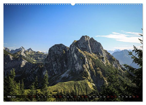 Produktbild: Naturparadies Allg&auml;u - Von Oberstdorf bis F&uuml;ssen (Wandkalender 2026 DIN A2 quer), CALVENDO Monatskalender