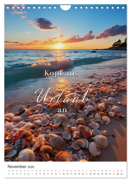 Produktbild: Meine Auszeit f&uuml;r die Seele (Wandkalender 2026 DIN A4 hoch), CALVENDO Monatskalender
