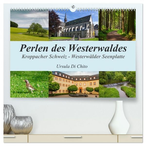 Produktbild: Perlen des Westerwaldes (hochwertiger Premium Wandkalender 2026 DIN A2 quer), Kunstdruck in Hochglanz