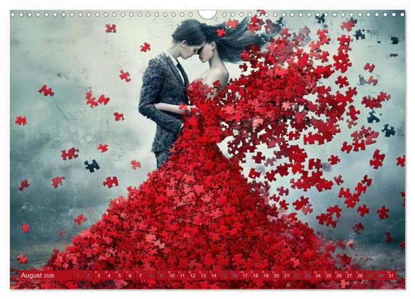 Produktbild: Faszination PUZZLE (Wandkalender 2026 DIN A3 quer), CALVENDO Monatskalender