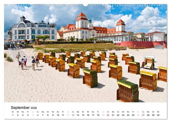 Produktbild: R&uuml;gen und Hiddensee (hochwertiger Premium Wandkalender 2026 DIN A2 quer), Kunstdruck in Hochglanz
