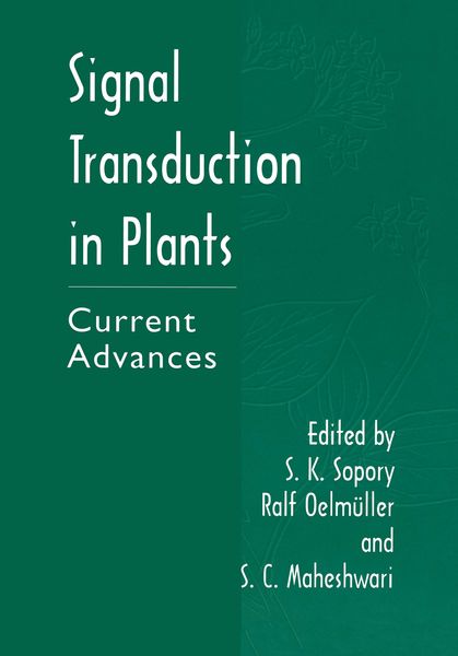 Produktbild: Signal Transduction in Plants