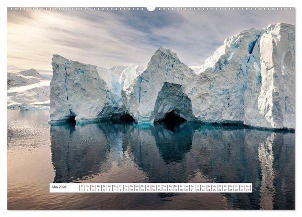 Produktbild: Expedition Antarktis (hochwertiger Premium Wandkalender 2026 DIN A2 quer), Kunstdruck in Hochglanz