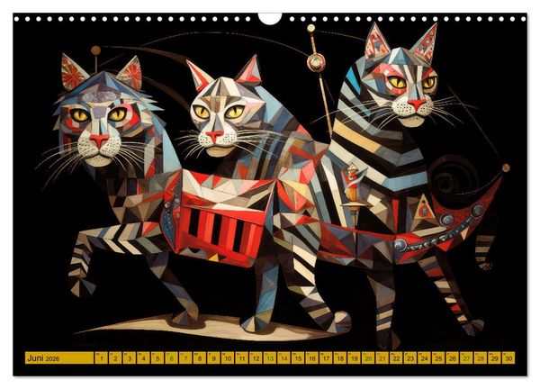 Produktbild: Zirkus Witzig und skurril (Wandkalender 2026 DIN A3 quer), CALVENDO Monatskalender