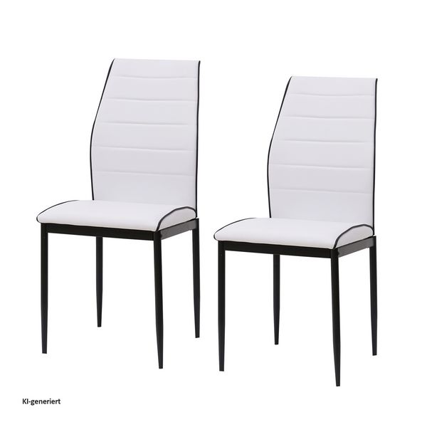 Produktbild: HTI-Living Stuhl Madison PU 2er-Set Stuhl Madison PU 2er-Set