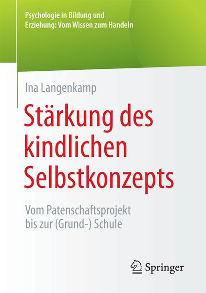 Produktbild: St&auml;rkung des kindlichen Selbstkonzepts