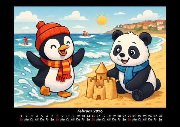 Produktbild: Pico & Pippin in Australien 2026 Fotokalender DIN A3