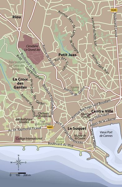 Produktbild: Lange Schatten &uuml;ber der C&ocirc;te d'Azur