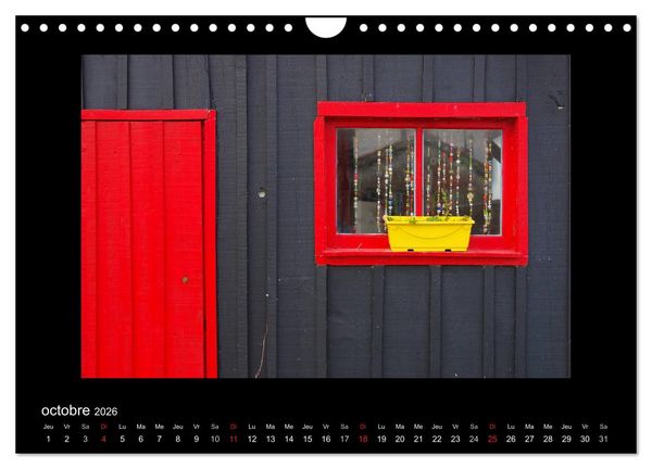 Produktbild: Les Cabanes d'Ol&eacute;ron (Calendrier mural 2026 DIN A4 vertical), CALVENDO calendrier mensuel
