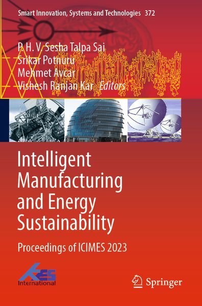 Produktbild: Intelligent Manufacturing and Energy Sustainability