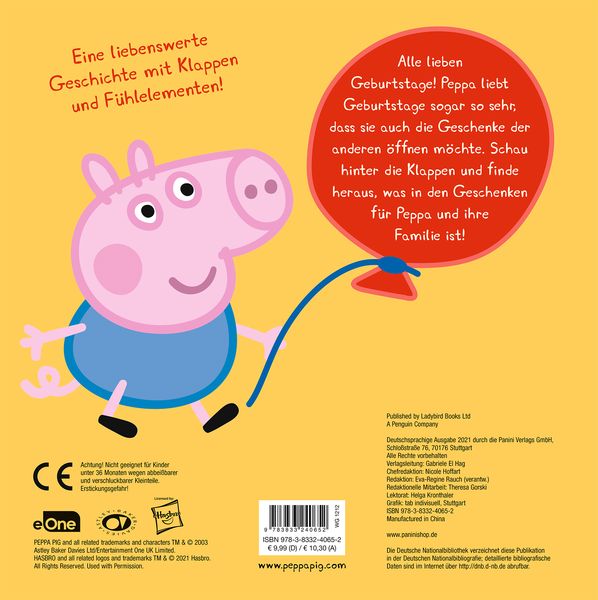 Produktbild: Peppa Pig: Peppa feiert Geburtstag