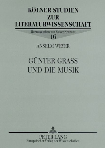 Produktbild: Guenter Grass und die Musik