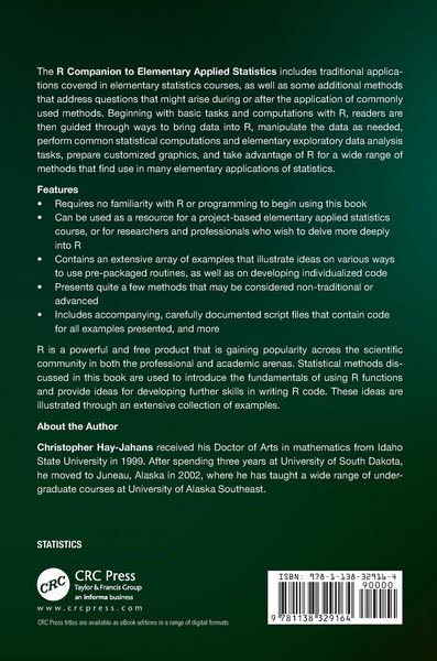 Produktbild: R Companion to Elementary Applied Statistics