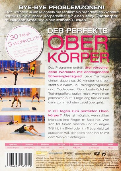 Produktbild: Jillian Michaels - Der perfekte Oberk&ouml;rper
