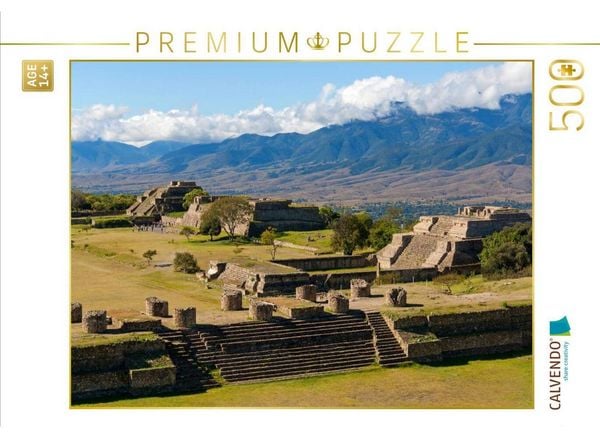 CALVENDO Puzzle Monte Alban, Oaxaca | 500 Teile Lege-Größe 48 × 36 cm Foto-Puzzle für Erwachsene