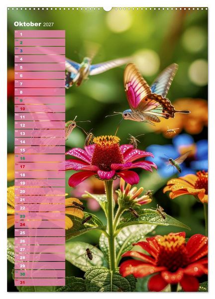 Produktbild: Bunte Farben der Natur (hochwertiger Premium Wandkalender 2027 DIN A2 hoch), Kunstdruck in Hochglanz