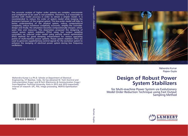 Produktbild: Design of Robust Power System Stabilizers