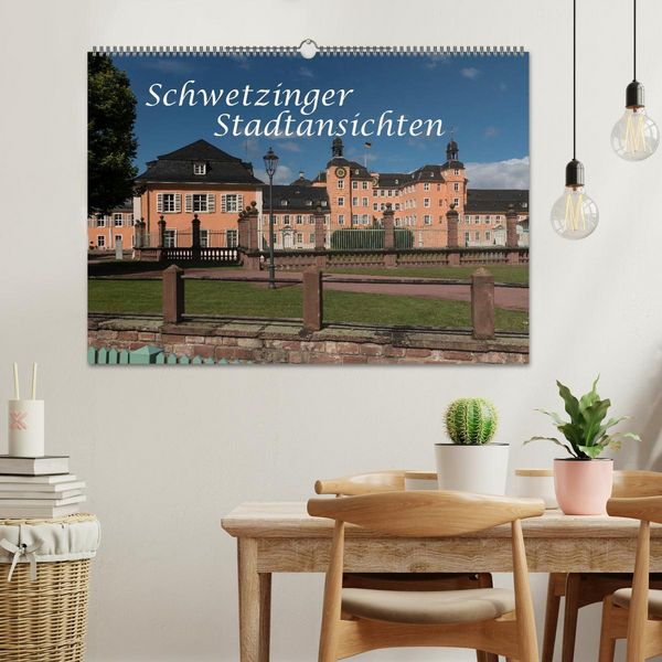 Produktbild: Schwetzinger Stadtansichten (Wandkalender 2026 DIN A2 quer), CALVENDO Monatskalender